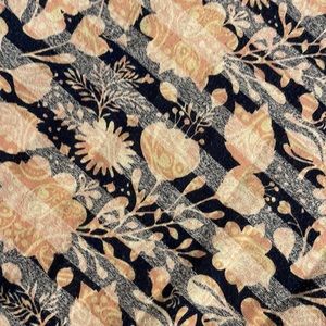 Shirt stripes and flowers